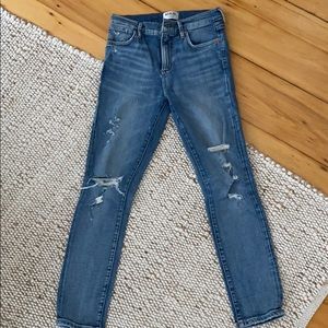 AGOLDE Sofie Crop in 26